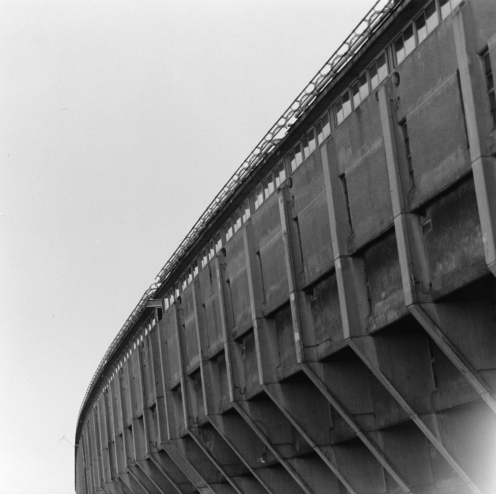 Alexandra and Ainsworth Estate, by Neave Brown. Camden, London. Hasselblad 500CM.