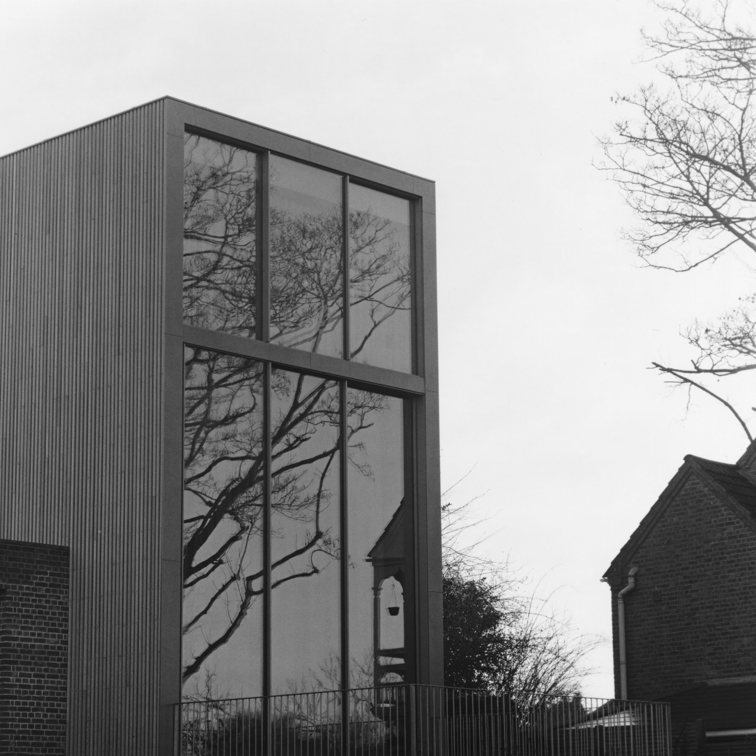 Kingston riverside house, by Fletcher Crane Architects.