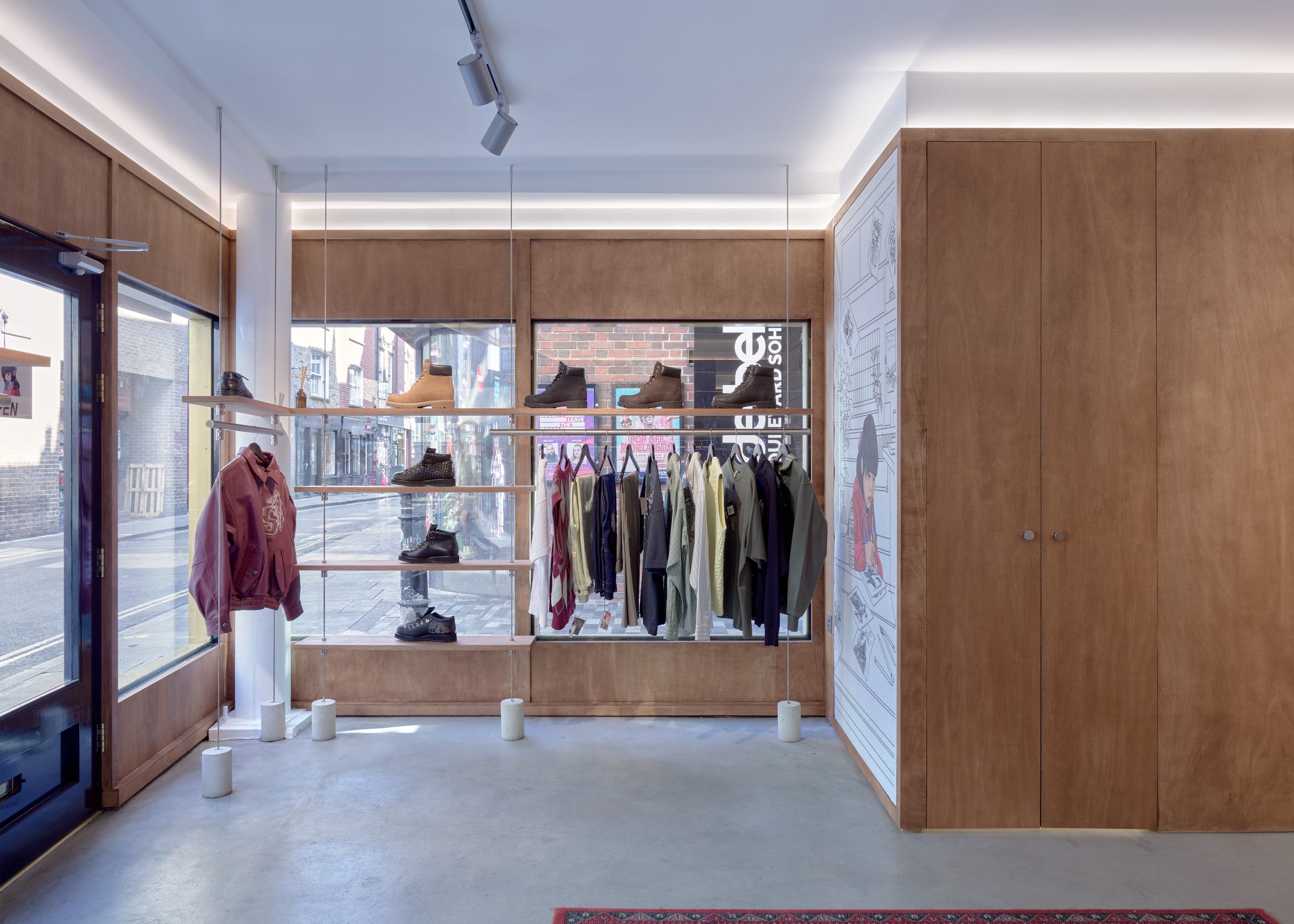 Derschutze, London, by Counterfeit Studio.