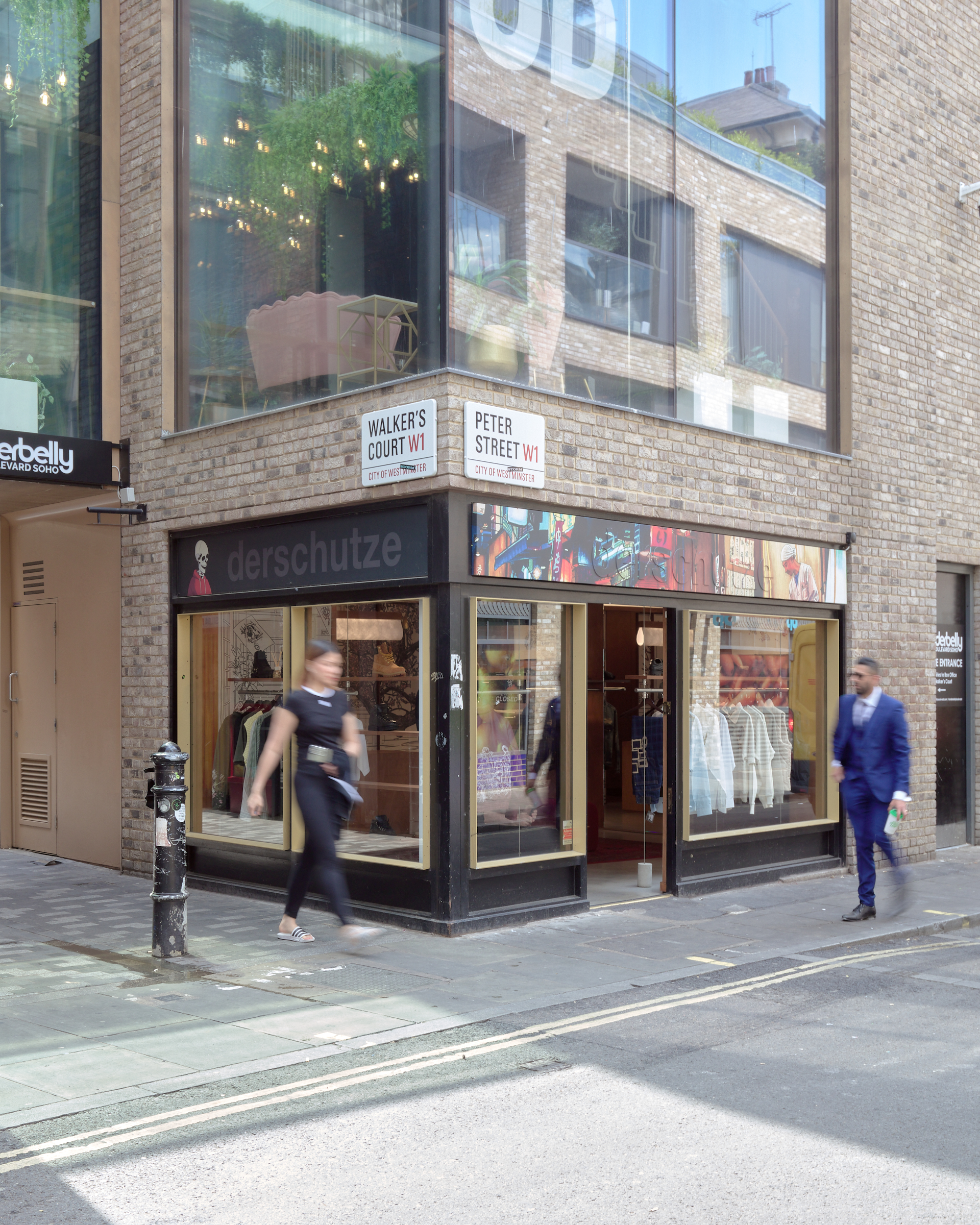 Derschutze, London, by Counterfeit Studio.
