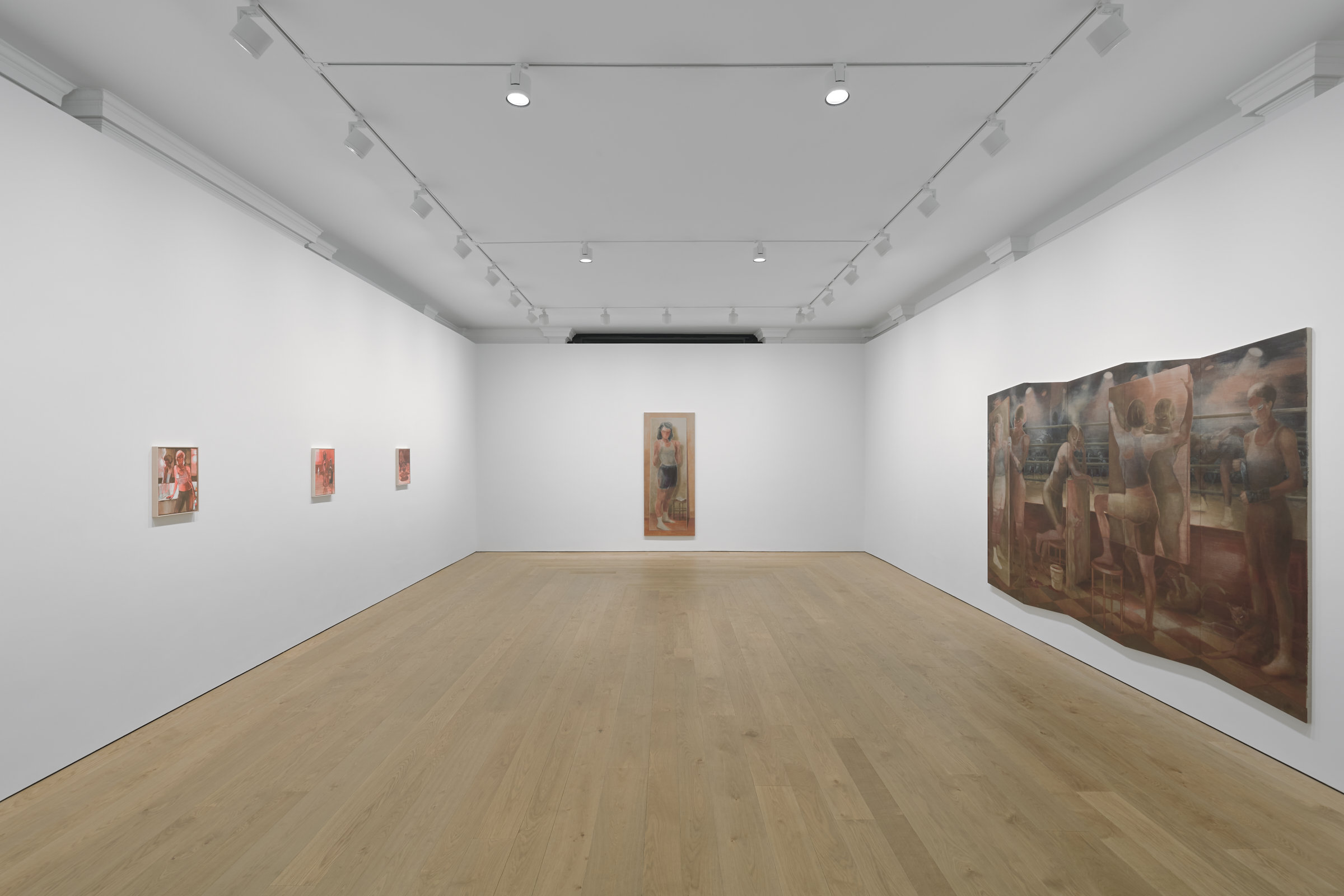 Lisa Brice: Keep Your Powder Dry. Sadie Coles, Savile Row, by Giles Reid Architects.