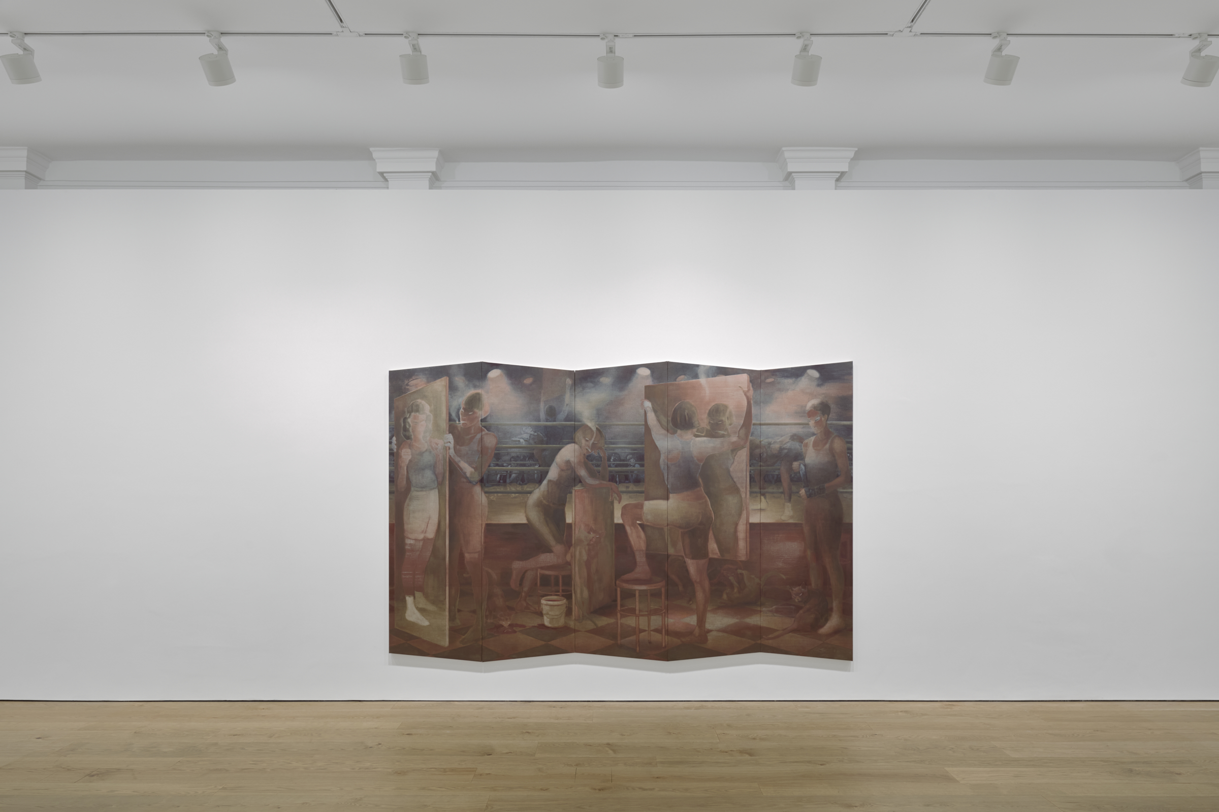 Lisa Brice: Keep Your Powder Dry. Sadie Coles, Savile Row, by Giles Reid Architects.