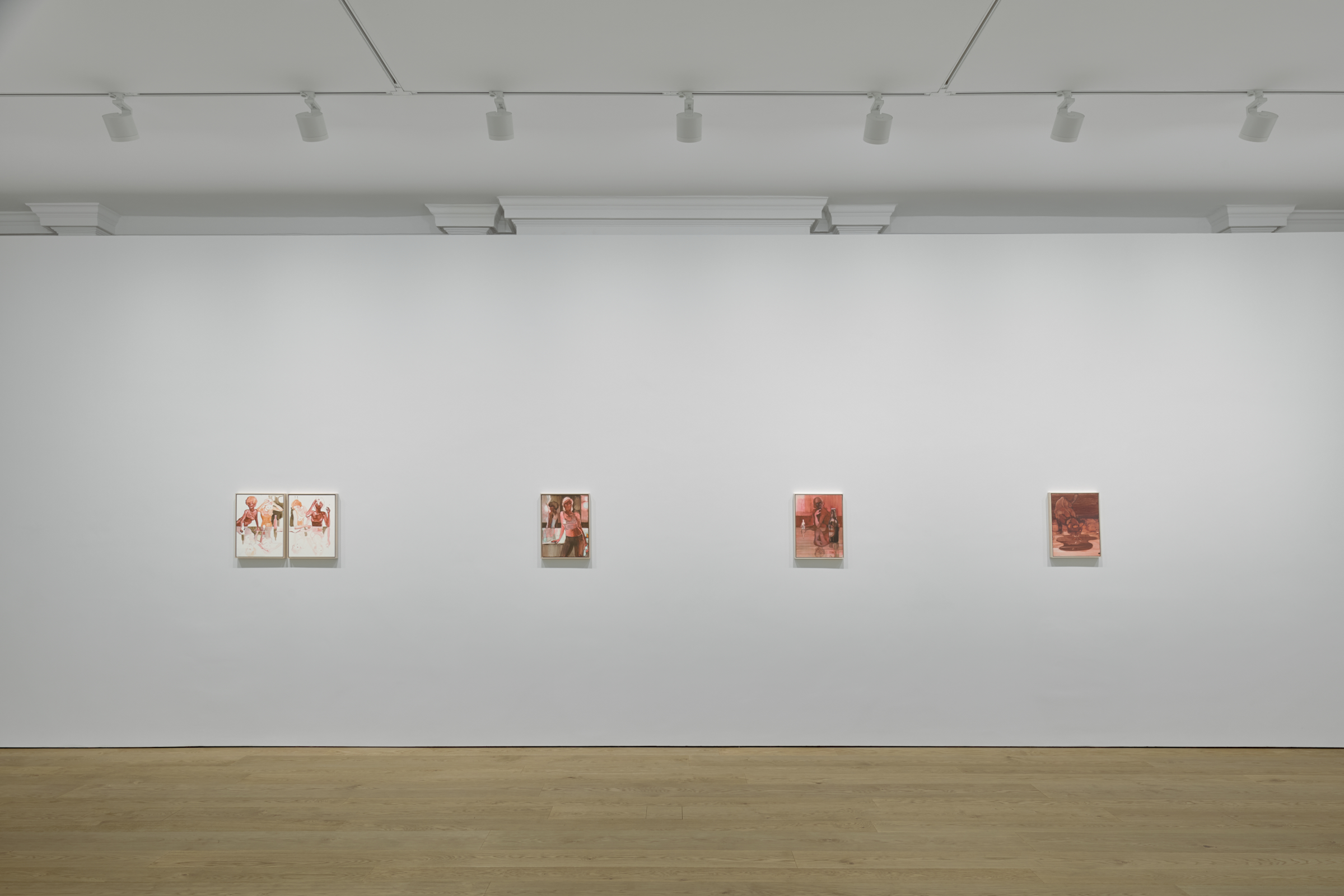 Lisa Brice: Keep Your Powder Dry. Sadie Coles, Savile Row, by Giles Reid Architects.