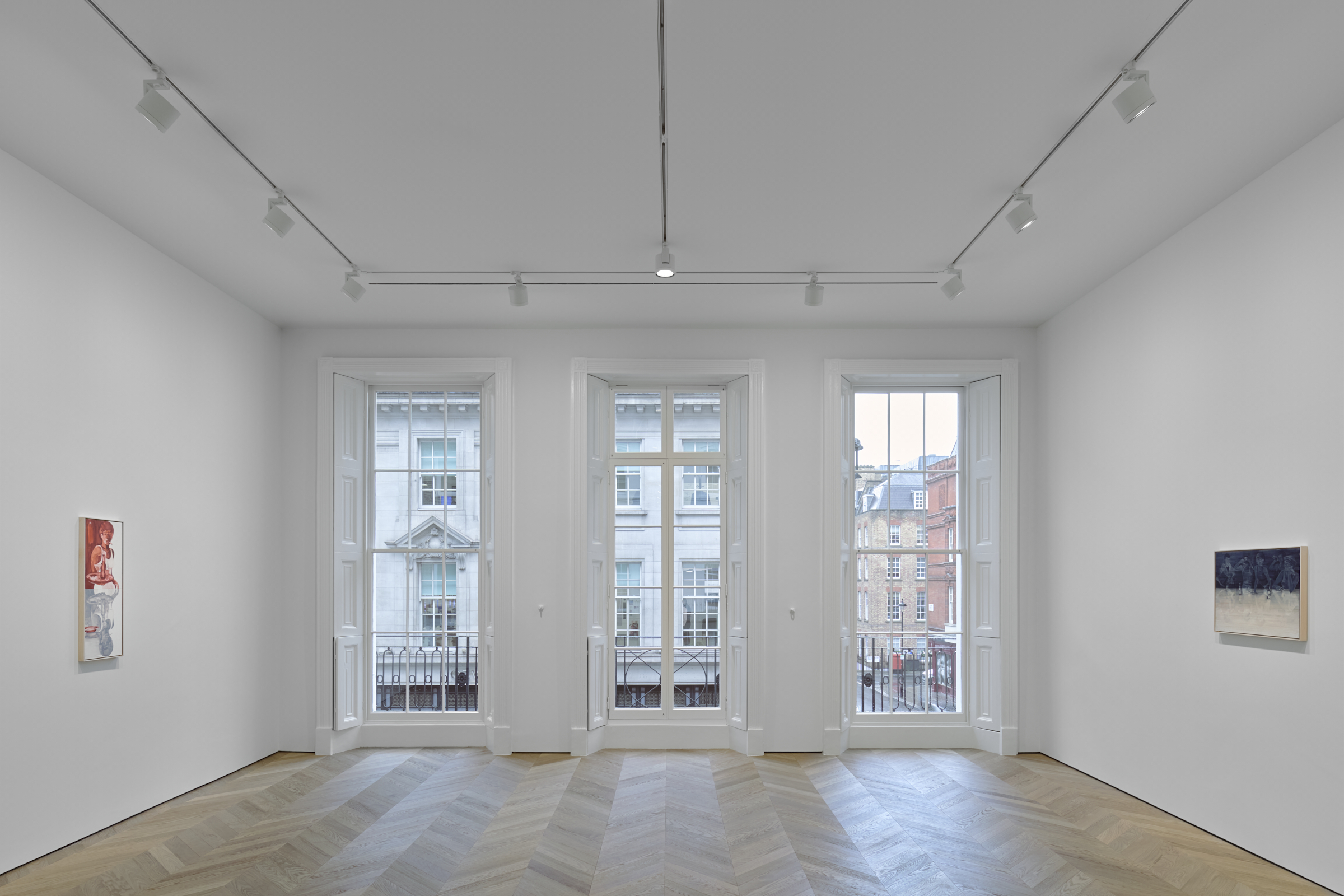 Lisa Brice: Keep Your Powder Dry. Sadie Coles, Savile Row, by Giles Reid Architects.